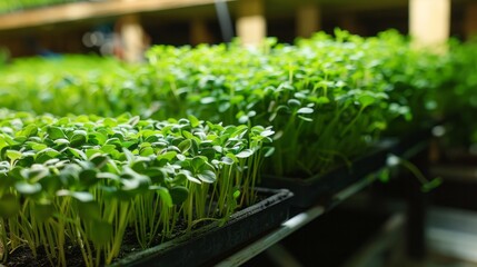 Importance of Air Flow in Microgreen Growth
