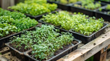 Hemp Mats for Growing Microgreens