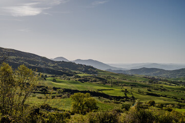 Molise, Italy. Spring landscapes