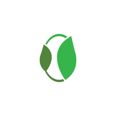 Leaf Nature Logo Design Template Vector