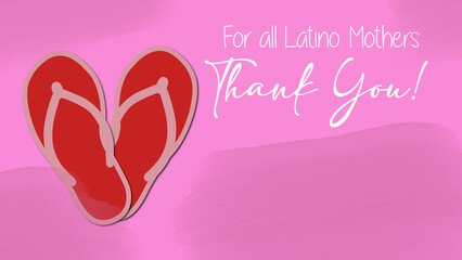 Happy Mother's Day latino mom pink wallpaper 