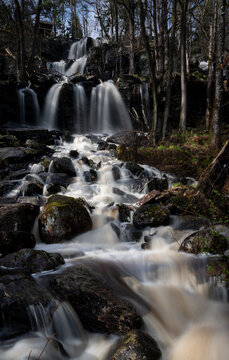 Ramhultafallet - Waterfall - Sweden