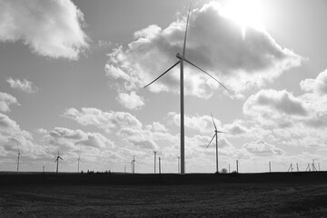 wind turbine in the wind © JURGRA