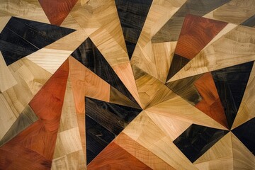 Detailed view of a patterned piece of wood, suitable for backgrounds