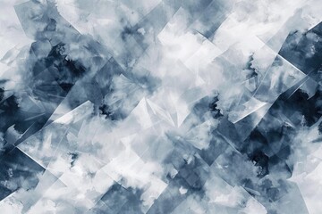 Abstract blue and white squares background, suitable for modern designs