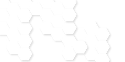 Fototapeta premium Abstract background with hexagons modern mesh cell. Abstract honeycomb cell hexagon background. Hexagon business geometric grid tile element. Technology futuristic hexagon metal texture.