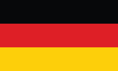 Naklejka premium german flag ai generated