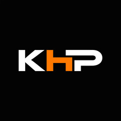 KHP et ,KHP logo. K H P design. White KHP letter. KHP, K H P letter logo design. Initial letter KHP letter logo set, linked circle uppercase monogram logo. K H P letter logo vector design.	