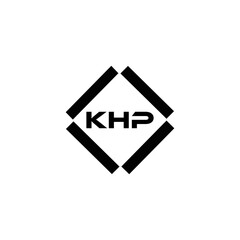 KHP et ,KHP logo. K H P design. White KHP letter. KHP, K H P letter logo design. Initial letter KHP letter logo set, linked circle uppercase monogram logo. K H P letter logo vector design.	