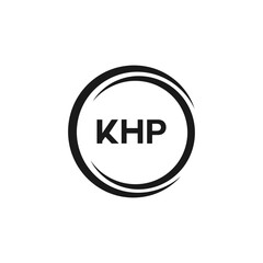 KHP et ,KHP logo. K H P design. White KHP letter. KHP, K H P letter logo design. Initial letter KHP letter logo set, linked circle uppercase monogram logo. K H P letter logo vector design.