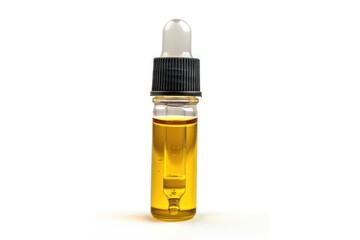 Cannabis Distillate Cartridge with Terpenes. Liquid Extract from Organic Ganja for Medicinal Use.