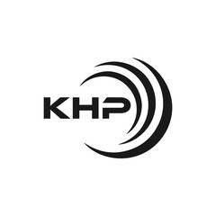 KHP et ,KHP logo. K H P design. White KHP letter. KHP, K H P letter logo design. Initial letter KHP letter logo set, linked circle uppercase monogram logo. K H P letter logo vector design.	