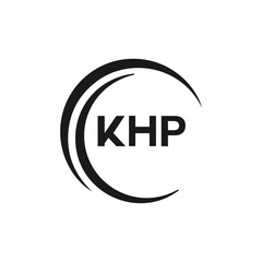 KHP et ,KHP logo. K H P design. White KHP letter. KHP, K H P letter logo design. Initial letter KHP letter logo set, linked circle uppercase monogram logo. K H P letter logo vector design.	