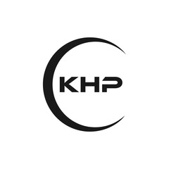 KHP et ,KHP logo. K H P design. White KHP letter. KHP, K H P letter logo design. Initial letter KHP letter logo set, linked circle uppercase monogram logo. K H P letter logo vector design.	