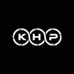 KHP et ,KHP logo. K H P design. White KHP letter. KHP, K H P letter logo design. Initial letter KHP letter logo set, linked circle uppercase monogram logo. K H P letter logo vector design.	