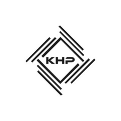 KHP et ,KHP logo. K H P design. White KHP letter. KHP, K H P letter logo design. Initial letter KHP letter logo set, linked circle uppercase monogram logo. K H P letter logo vector design.	