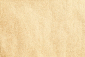 Macro Brown crumpled paper texture closeup