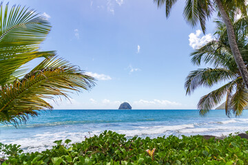 Fototapeta premium Rocher du Diamant, Martinique