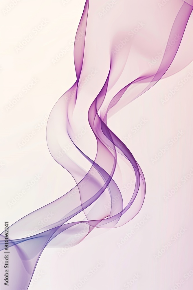 Poster stylish minimalistic modern light rotating background, abstract gradient smooth liquid wavy line mot