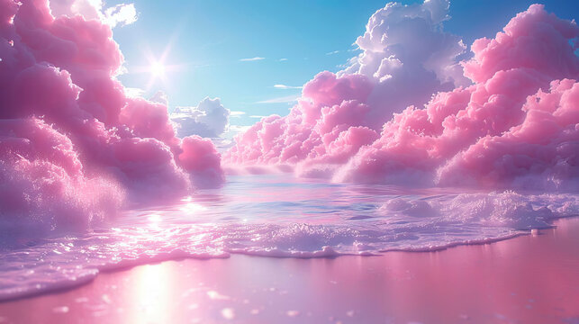 Coastal beaches invite viewers to indulge in a sweet getaway.