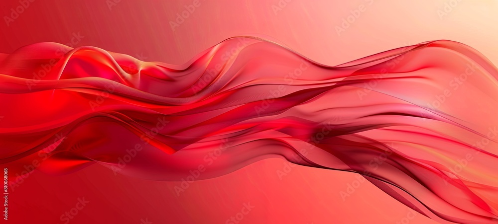 Poster red abstract background. dynamic composition. shadow drawing.