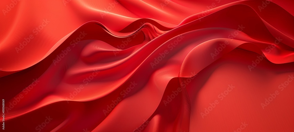 Poster red abstract background. dynamic composition. shadow drawing.