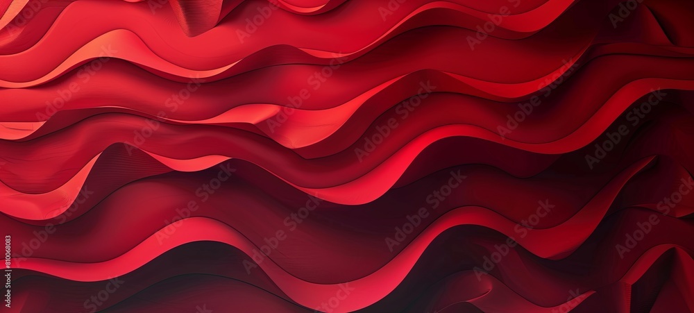 Poster red abstract background. dynamic composition. shadow drawing.