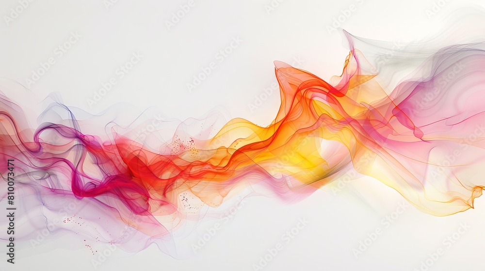 Poster dynamic abstract data representations with fluid motion and interactive elements, inviting viewers t