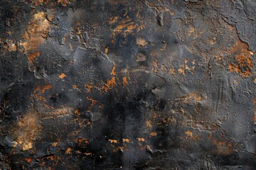 Grunge metal background or texture, Aged metallic surface showing wear and corrosion, ideal for thematic photography and vintage designs.