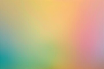 A Gentle Pastel Gradient Evoking a Serene Morning, from Green to Peach.