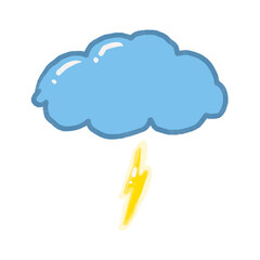 cloud and lightning