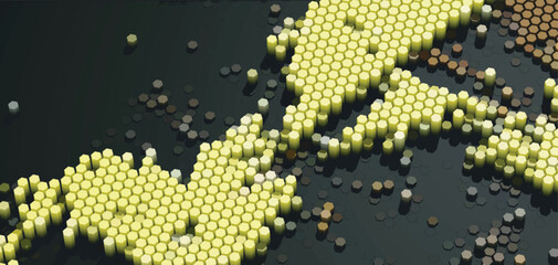 Colorful abstract background .Mosaic digital image with a psychedelic stripes. Argent base for website, print, basis for banners, wallpapers, business cards, brochure, banner