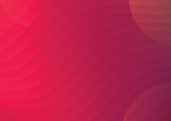 red and pink Minimal geometric background. elements with fluid gradient. Dynamic shapes composition. Eps10 vector