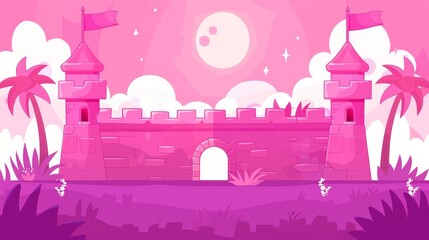  a full moon in the sky