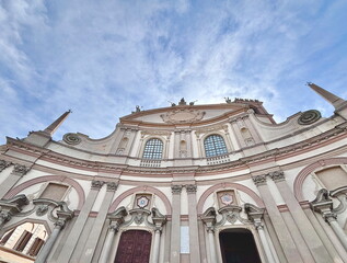 cattedrale di vigevano italia, cathedral of vigevano italy	