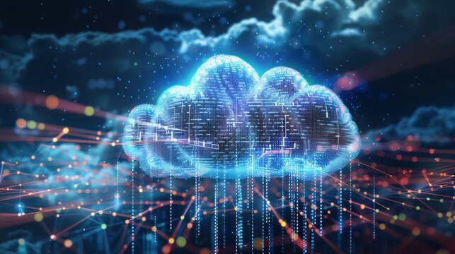 Metaphorical conceptual representation of cloud-based voice recognition and natural language processing