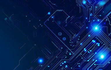 Obraz premium circuit board background