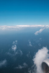 Cloudscapes over the North Sea, Europe