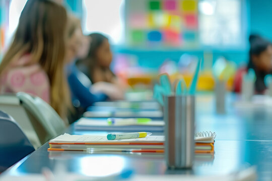 In-depth Discussion at an Individualized Education Plan (IEP) Meeting with Educators and Parents