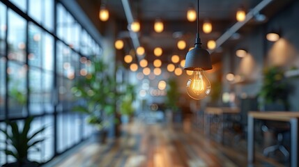 Blurred of office - ideal for presentation copy space