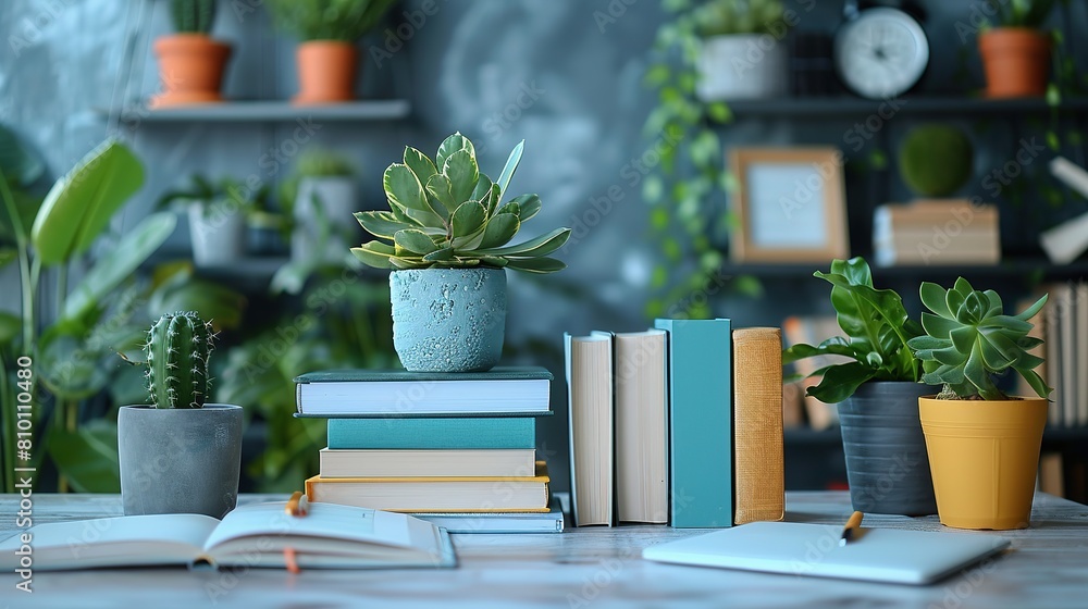 Poster education stack books table background literature school study library read knowledge shelf learn co