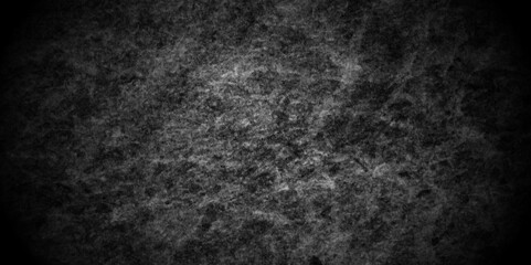 Dark black stone wall blank background with copy for space design. Dark grey black slate background or backdrop texture. High Resolution on dark black Cement Texture Background.