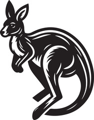 Fototapeta premium kangaroo illustration