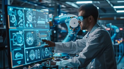 Automotive engineers are inspecting production and controlling automobile assembly standards. Emphasis is placed on product quality inspection within automobile assembly plants.