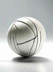 Volleyball or ball isolated on white background