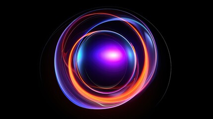 Enigmatic Holographic Circle in Space