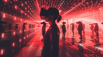 Virtual worlds like the Metaverse are gaining popularity, allowing people to interact, play games, and earn money through NFTs.