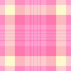 Fabric textile tartan of texture vector plaid with a check seamless pattern background.