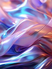 Naklejka premium Vibrant abstract fluid art background