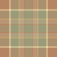 Texture check vector of seamless tartan pattern with a fabric plaid background textile.